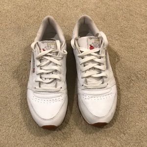 White Reebok Classic Sneakers